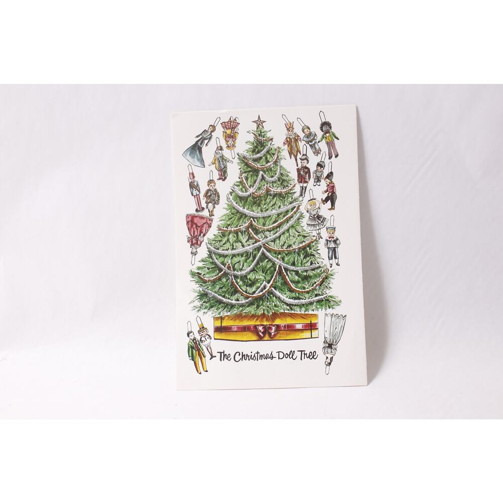 Uncut 1979 Peggy Rosamond Paper Doll Christmas Card Gift Idea ~ 260514-WH 1367